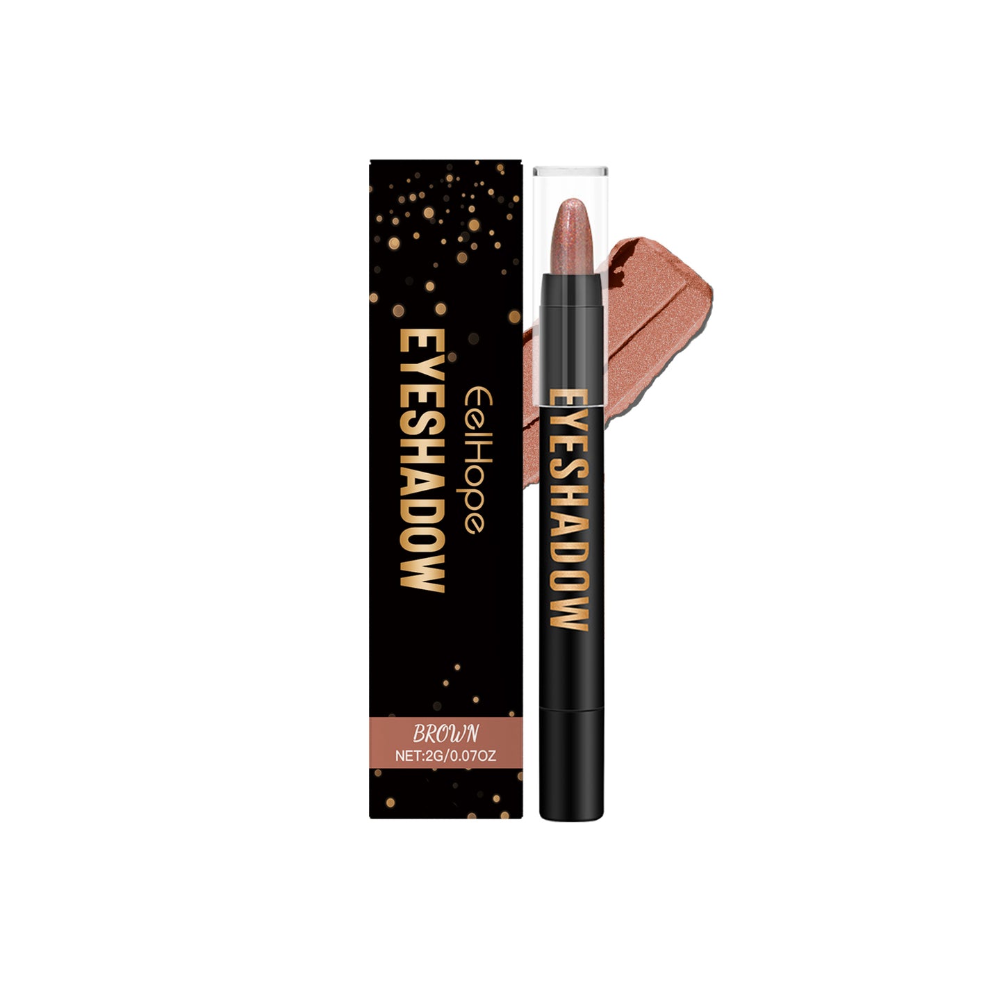 Eelhope Eyeshadow Stick Series Matte Cream Long-lasting Color-resistant Portable Easy-to-use Eyeshadow Stick