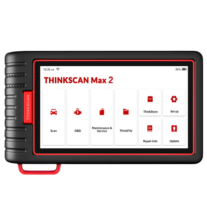 Thinktool ThinkScan Max 2 Full System Lifetime Free AF DPF IMMO 28 Reset OBD2 Scanner Support CANFD for G-M