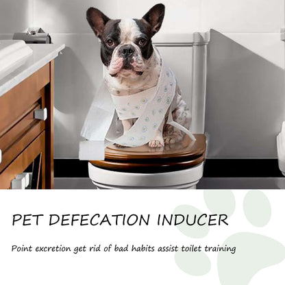 Yegbong Pet Positioning and Defecation Inducer Pet Toilet Inducer Potty Training Aid for Positioning