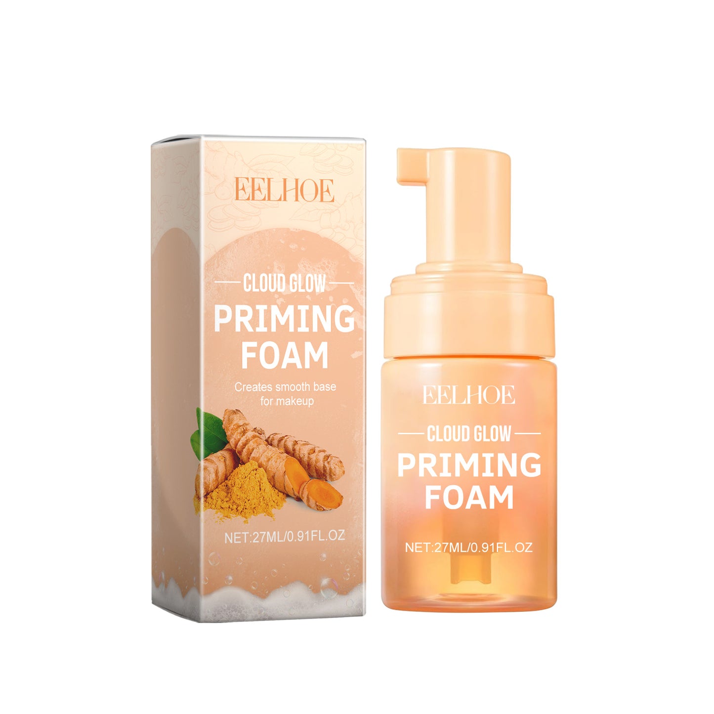 EELHOE Pre-Makeup Mousse Toner Hydrating Moisturizing Facial Toner Firming Softening Skincare Foam Mousse