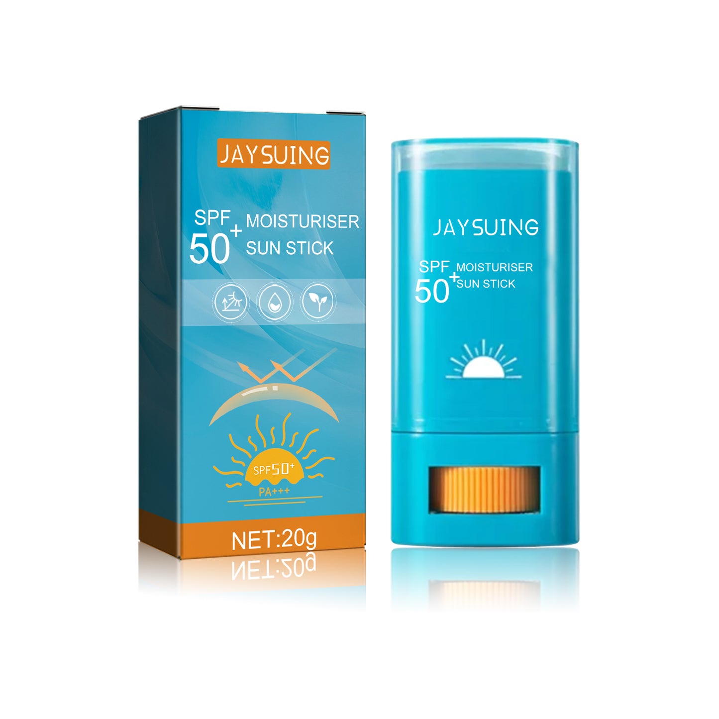 Jaysuing Moisturizing Protective Stick Protective Refreshing Waterproof Sweatproof UV Protection Cream