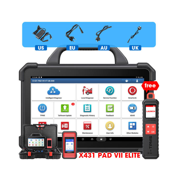 Professional Launch X431 Pad 7 Elite X-431 Pad Vii OBD 2 ECU Programming and Coding Automotive Vehicle Diagnostic Scanner