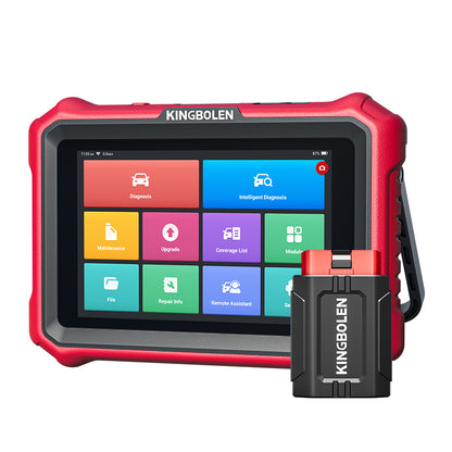 KINGBOLEN K8 PRO All System Diagnostic Scan Tool Bi-Directional CAN-FD OBD2 Scanner 34 Reset ECU Coding