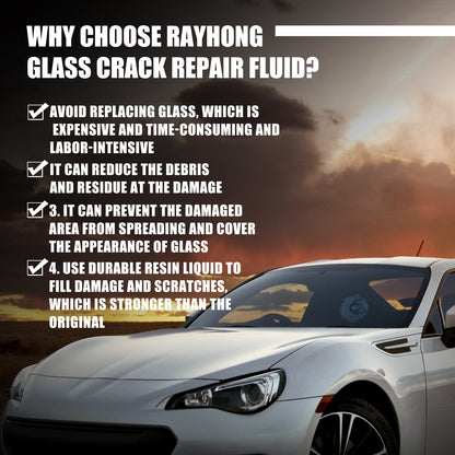 Rayhong Car Windshield Crack Repair Liquid Windshield Adhesive Crack Repair Seam Repair Agent