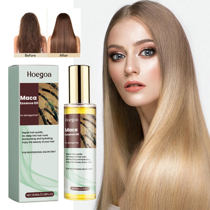 Hoegoa Nourishing and Smoothing Hair Oil Moisturizing Dry Ends Refreshing Fragrance Strong Smooth Hair Care