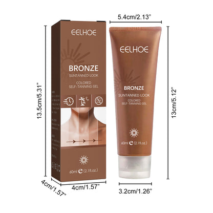 EELHOE Darkening Lotion Summer Beach Outdoor Even Sunscreen Wheat Bronze Moisturizing Skin Body Lotion