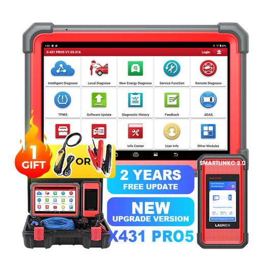 LAUNCH X431 PRO5 PRO 5 Car Diagnostic Tools Automotive Tools OBD2 Scanner Full System Intelligent Diagnosis Tool 2 Years Update