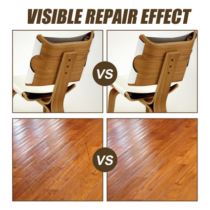 JUE-FISH Wood Floor Scratch Repair Agent Scratch Touch-Up Spray Furniture Floor Renovation Paint Repair