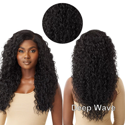 deep wave remy human hair lace wig