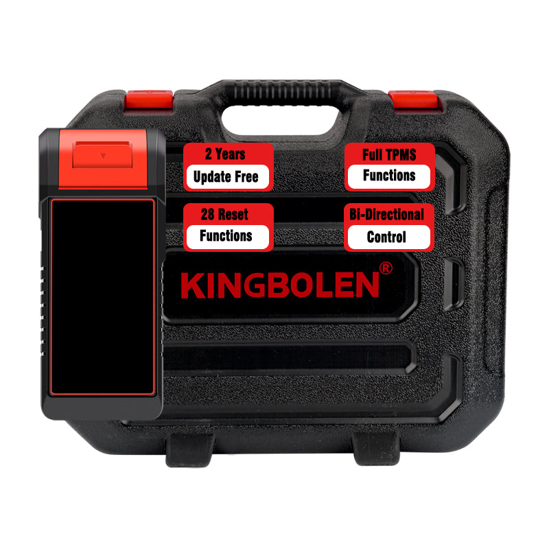 KINGBOLEN K6 PRO Full System Full TPMS Functions 24 Resets and Battery Test Wifi Printer Diagnostic Tool 2 Years Update Free