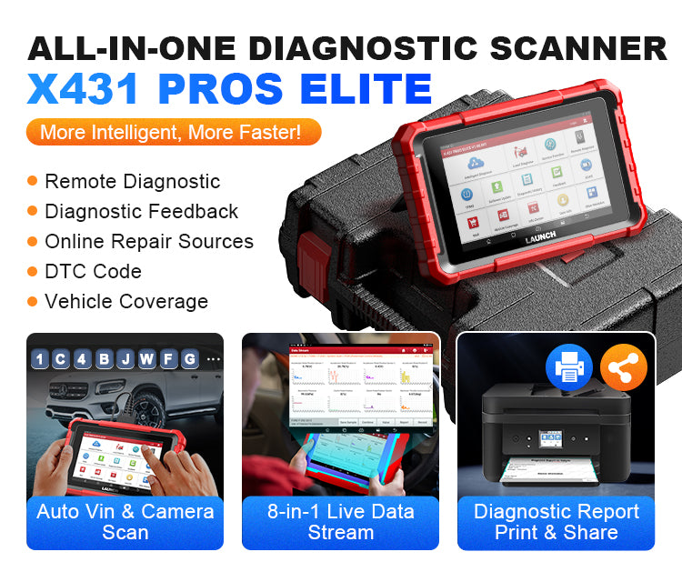 Professional Launch X431 Pros Elite Obd 2 X-431 Pro Elite Automotive Diagnosis Tool Vehicle Scanner Diagnostic Machine for Cars