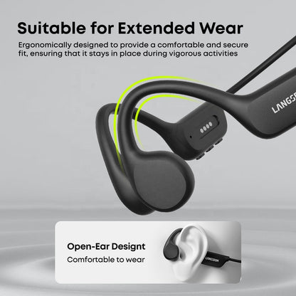 IPX8 Waterproof Headset Swimming Bluetooth Headphones With 32G TF Card Sports Wireless Earbuds Stereo Bone Conduction Earphone