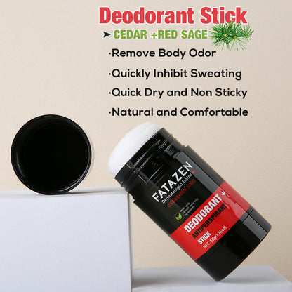 Private Label  Deodorant Anti-odorant Stick Natural Cedar Red Sage Fragrance Sweat Odor Balm Deodorant Stick