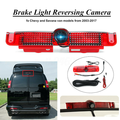 IPoster IR Night Vision Brake Light Rear View Camera for GMC