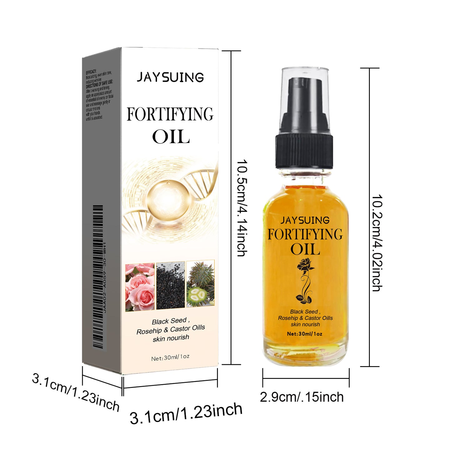 Jaysuing Facial Moisturizing Oil Facial Hydrating Firming and Wrinkle Reducing Essential Oil