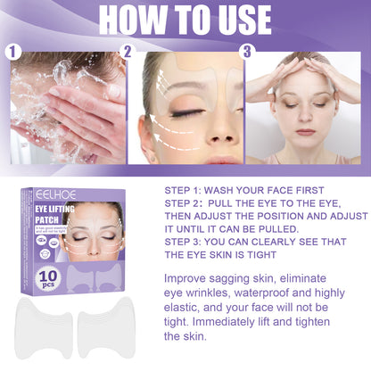 EELHOE Eye Lift Patch Collagen Eye Mask for Reducing Eye Circles, Fine Lines, and Eye Bags, Multi-Effect Firming and Lifting Eye Patch