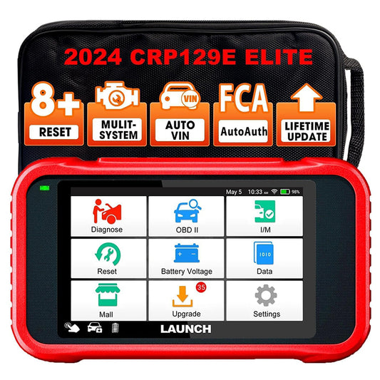 Launch CRP129E V2.0 Automotive Car Diagnostic Tool Machine With 12 Functions OBD2 Scanner