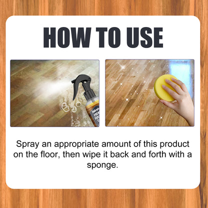 Jakehoe Floor Cleaner Wooden Floor Marble Surface Powerful Stain Removal Brightening Polishing Cleaner