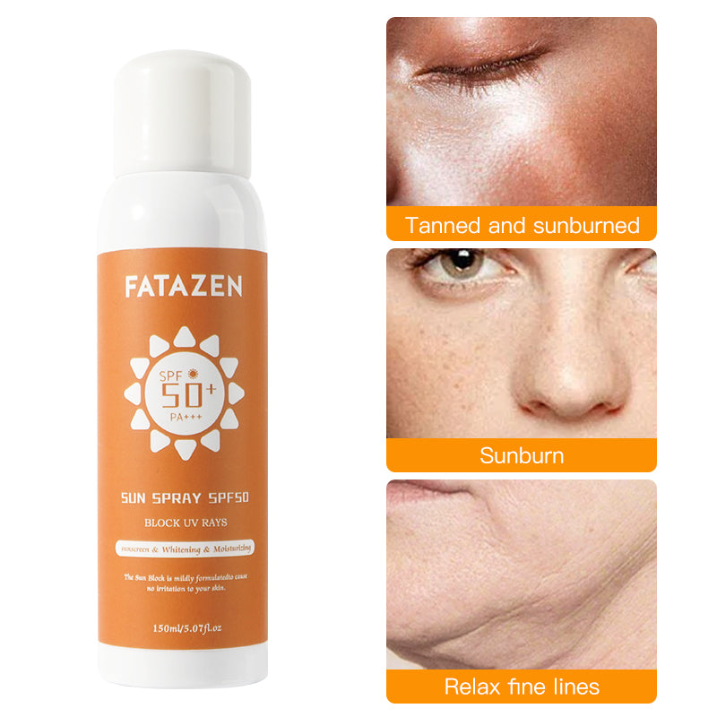 High Quality Sunscreen Spray Protectores Solares Faciales Sun Spray Moisturizer Sun Block Spf 50+ Anti Sunburn Sun Screen Spf 50