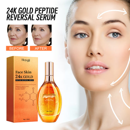 Hoygi 24K Gold Peptide Reverse Essence Moisturizing Anti-Wrinkle Firming Anti-Aging Essence