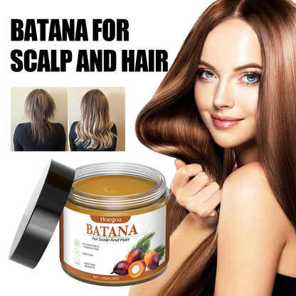 Hoegoa Batana Styling Cream Nourishing Dry Ends Care Smooth Hair Scalp Hair Mask Hair Oil