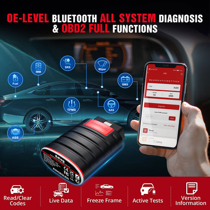 Kingbolen Ediag Old Version All Systems OBD2 Diagnostic Tools With 15 Resets Scanner ECU Coding Active Test All Software 1 Year