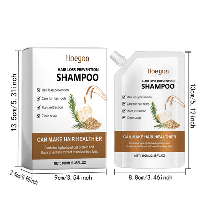 Hoegoa Anti-hair Loss Shampoo Scalp Cleansing Repair Damaged Hair Moisturizing Thick Hair Anti-Fall Shampoo