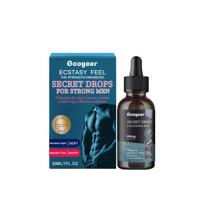 Googeer Male Strong Secret Drops Anxiety Relief Relaxation Body Vitality Enhancement Drops