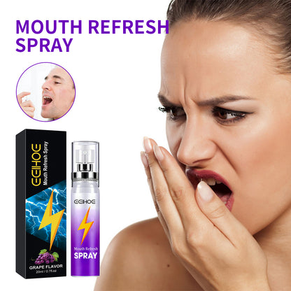 EELHOE Fresh Mouth Spray Portable Mouth Freshener Spray for Cleaning Bad Breath and Leaving Fragrance