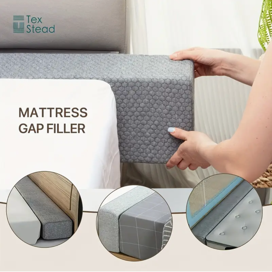 Multi Functional Memory Sponge Headboard Pad-Comfortable Portable Wedge-shaped Headboard Stopper, Machine Washable,Skin Friendly