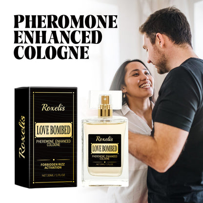 Roxelis Men's Pheromone Perfume Men's Cologne Perfume Long-lasting Light Fragrance Business Gentleman Fresh Charm Encounter Perfume