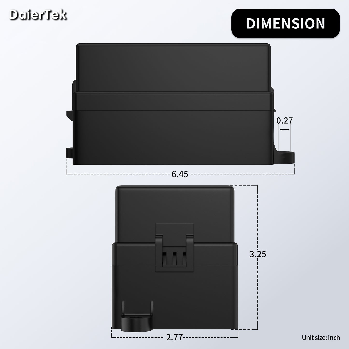 Universal 12 Way  Relay Box Block Panel Box ATC/ATO Fused 4 Pins 12V Relay Box Pre-wired for Automotive Car Marine Boat