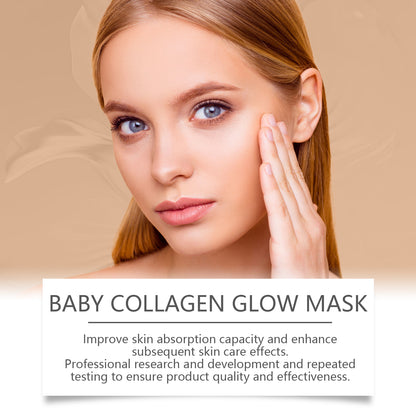 EELHOE Collagen Stripping Tearing Mask Moisturizing Hydrating Anti-Wrinkle Brightening Skin Tone Peel-Off Mask