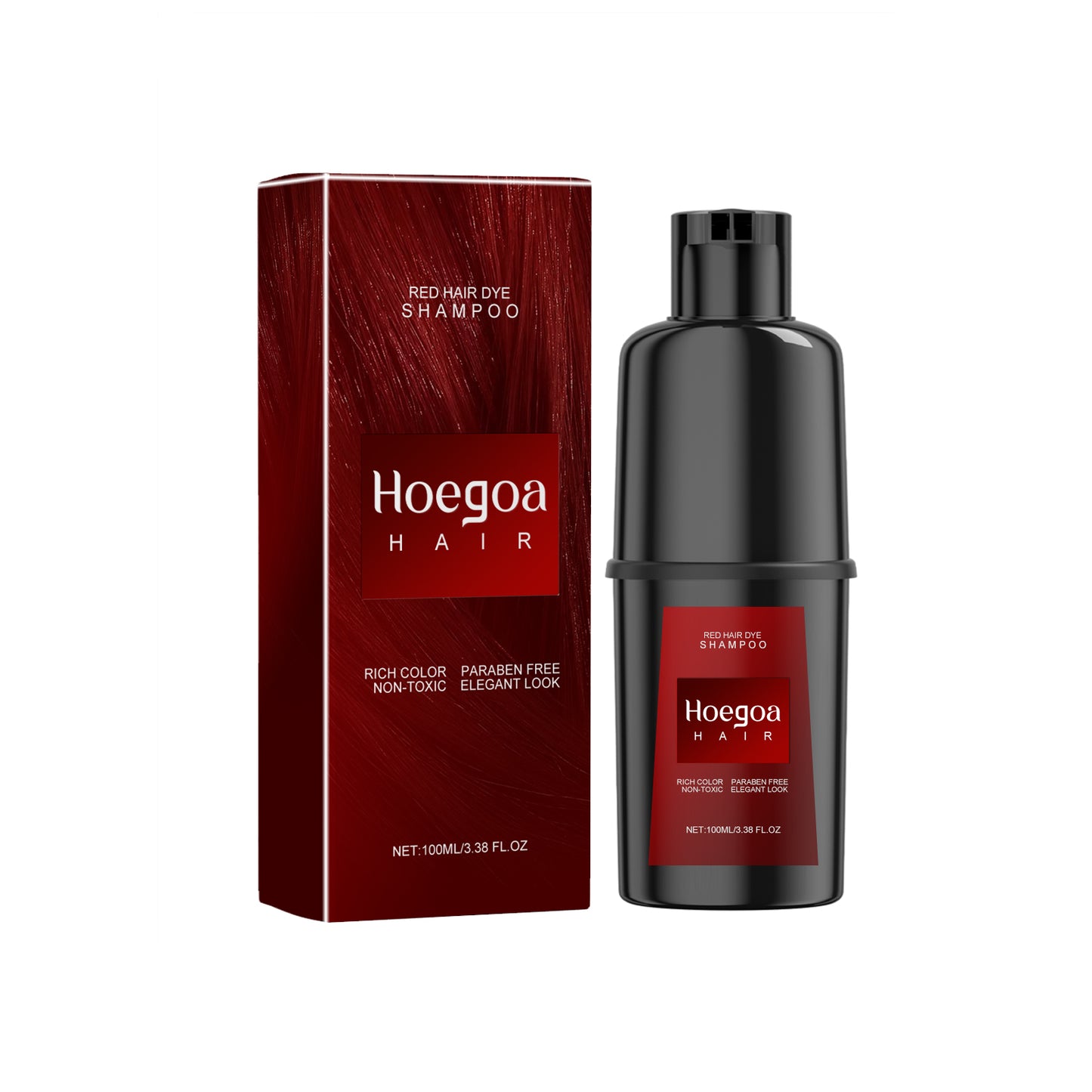 Hoegoa Hair Shampoo Gentle, non-irritating, and does not damage the scalp DIY Long-lasting Easy-to-Color Hair Shampoo