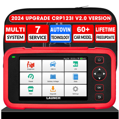 2025 Launch CRP123i V2.0 ABS/SRS/TCM/Engine OBD2 Scanner Vehicle Code Reader Car Diagnostic Tool