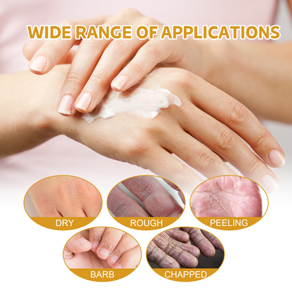 EELHOE Rice Pulp Hand Cream Moisturizing Brightening Skin Reducing Dry Roughness Itching Hand Cream