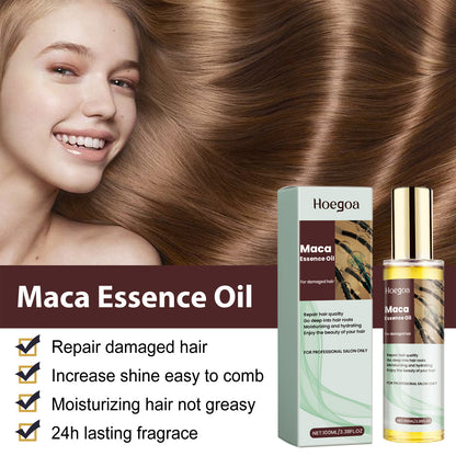 Hoegoa Nourishing and Smoothing Hair Oil Moisturizing Dry Ends Refreshing Fragrance Strong Smooth Hair Care