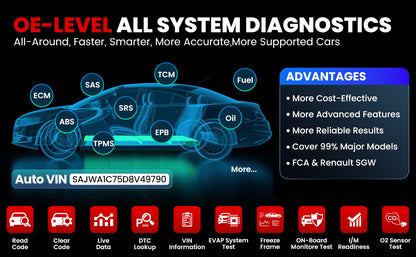 LAUNCH  CRP919E Lite Bi-Directional Scan Tool All System Automotive Diagnostic Machine Upgrade From CRP909E/909X