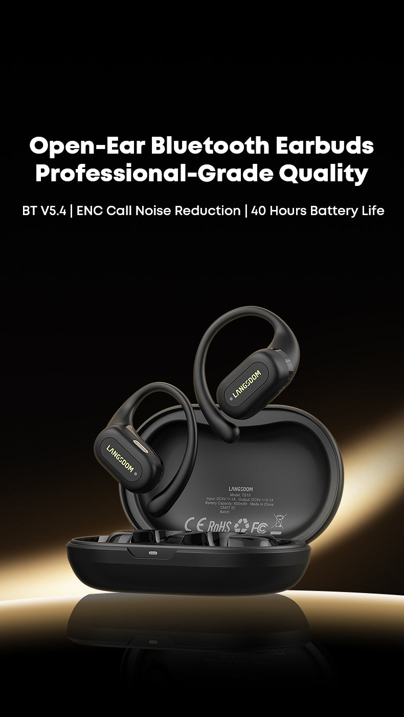 Best Quality Bone Conduction Headphones Mini TWS True Wireless Earphones Similar With Pro Air Earhook Sport Earphone