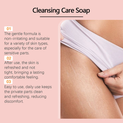 North Moon Cleaning and Care Soap Women Body Bath Cleansing Pore Moisturizing Moisturizing Soothing Soap