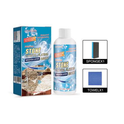 Jaysuing Stone Crystal Plating Agent Kitchen Quartz Tile Countertop Scratch Repair Cleaning Stain Brightening Agent