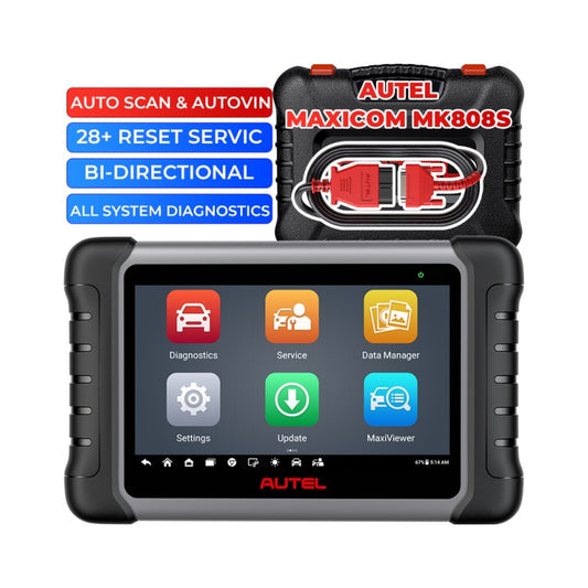 Original autel Maxicom Mk808s Mk808 808 Same Mp808 Mx808 Obd2 Car Diagnostic Tool Diagnosis Machine for All Cars Scanner