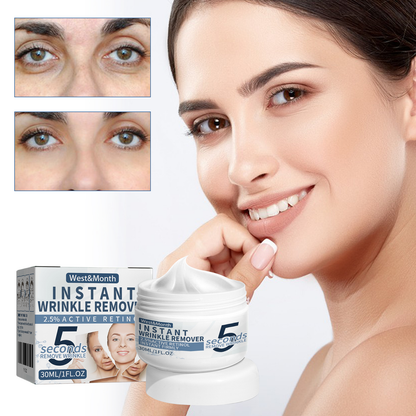 West&Month 5Second Retinol Face Cream Lighten Eye Fine Lines Hydrating Moisturizing Cream Soften Skin