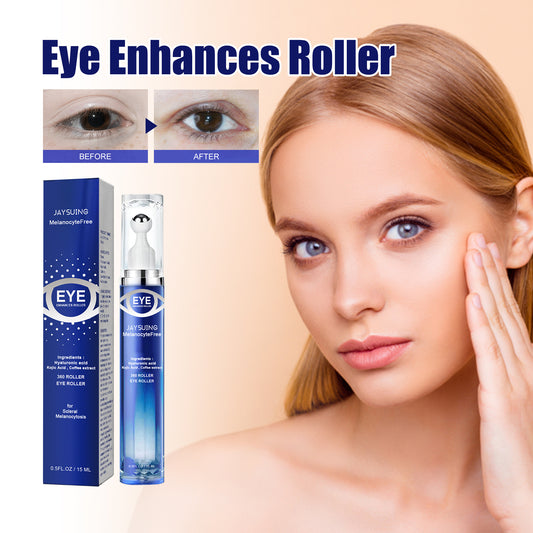 Jaysuing Eye Care Roller Relieve Eye Fatigue Discomfort Fade Dark Circles Pigment Massage Roller