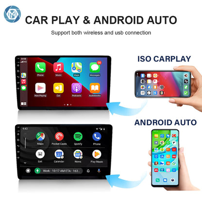 Hengmao Android Universal IPS Screen 9211A 2 Din 9 Inch Car Radio Player BT Music Link GPS Wifi 4K Video Play Car Dvd Player