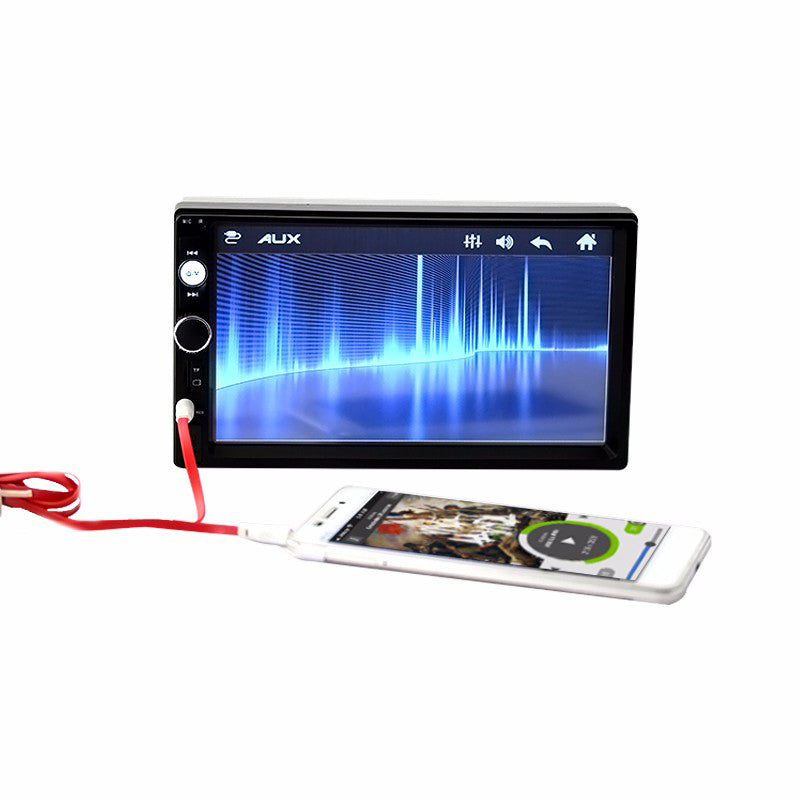 7inch 2 DIN Car Audio Touch Screen Media Stereo Built-in BT Mirror Link and Android Phone With Camera Car Stereo