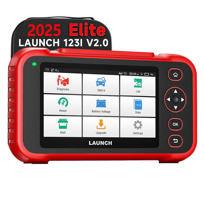 2025  CRP123i V2.0  4 System Diagnostic Tool Machine for All Cars OBD2  Scanner 3 Resets Battery Test Lifetime Free