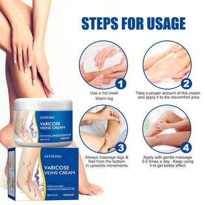 Jaysuing Leg Repairing Cream Mild Leg Massage Soothing Body Care Leg Relief External Milk