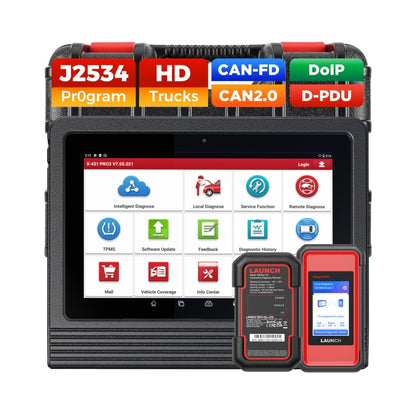 Launch X431 v Plus 5.0 X-431 Pro3s V5.0 Pro3 with Smartlink C Automotive Machine Diagnostic Tool Scanner for Trucks