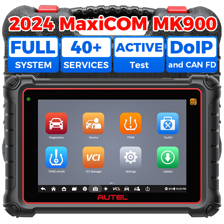 AUTEL Original MaxiCOM MK900 New Ver. of Mp900 MK808S MK808BT PRO Car Tool Diagnostic Machine Tools for All Cars Scanner